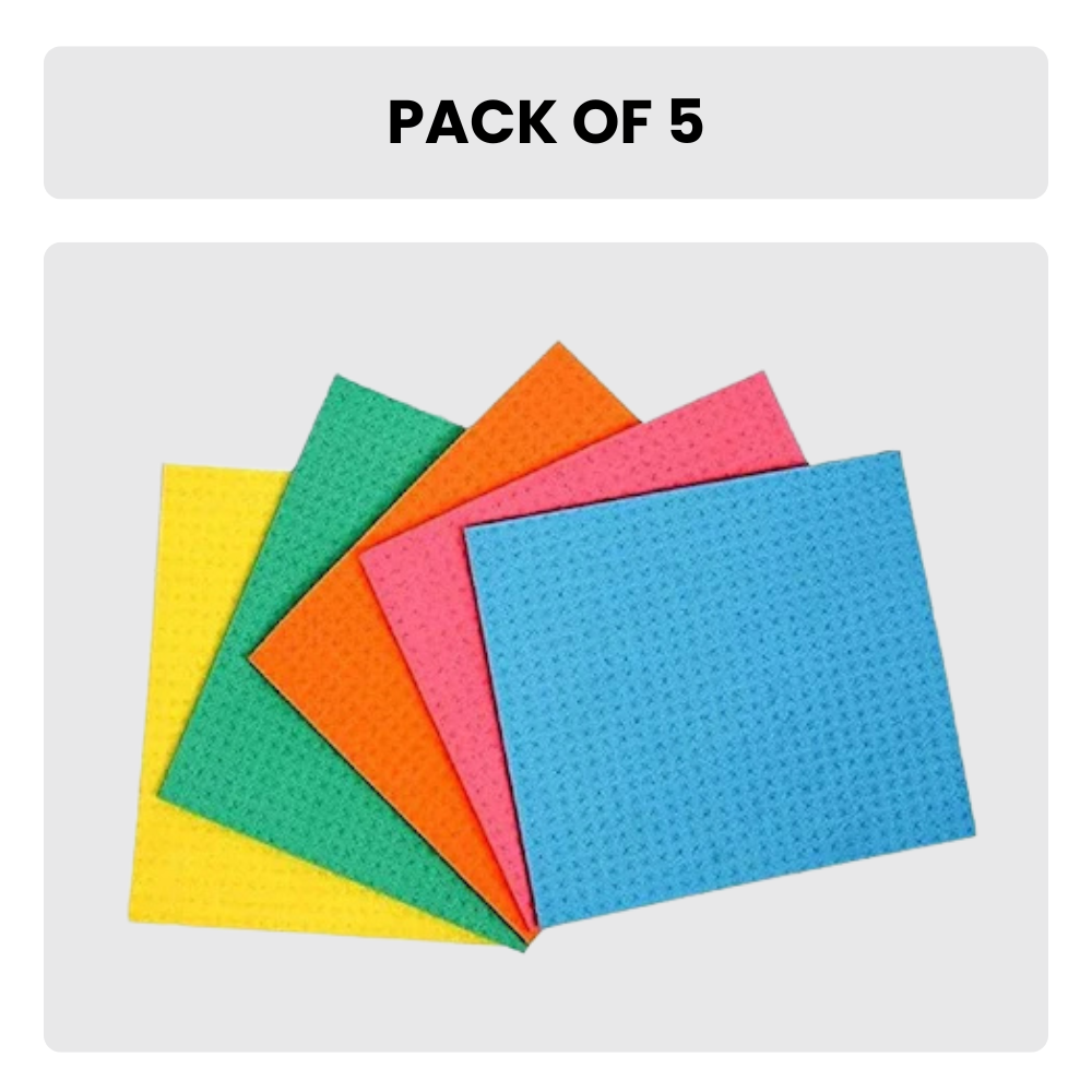 Kitchen Sponge Wipes – Ultra Soft, Reusable & Scratch-Free Cleaning