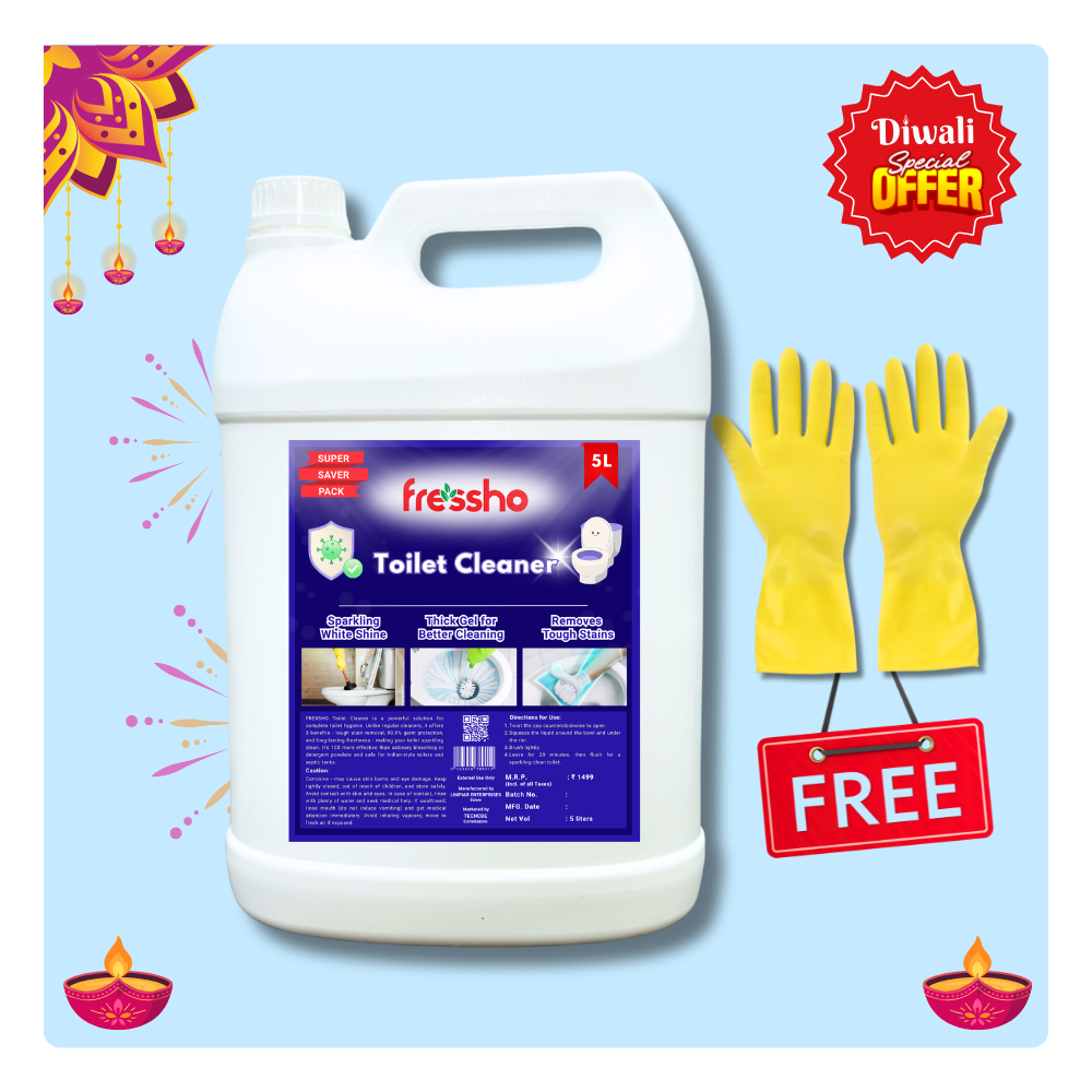 Toilet Cleaner - 5 Litre | Powerful Germ & Stain Remover