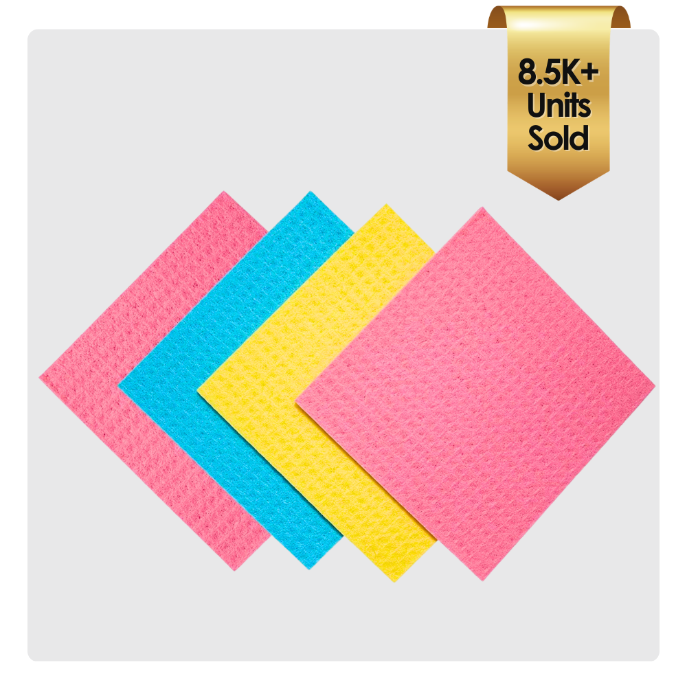 Kitchen Sponge Wipes – Ultra Soft, Reusable & Scratch-Free Cleaning