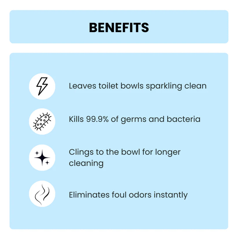 Toilet Cleaner - 5 Litre | Powerful Germ & Stain Remover