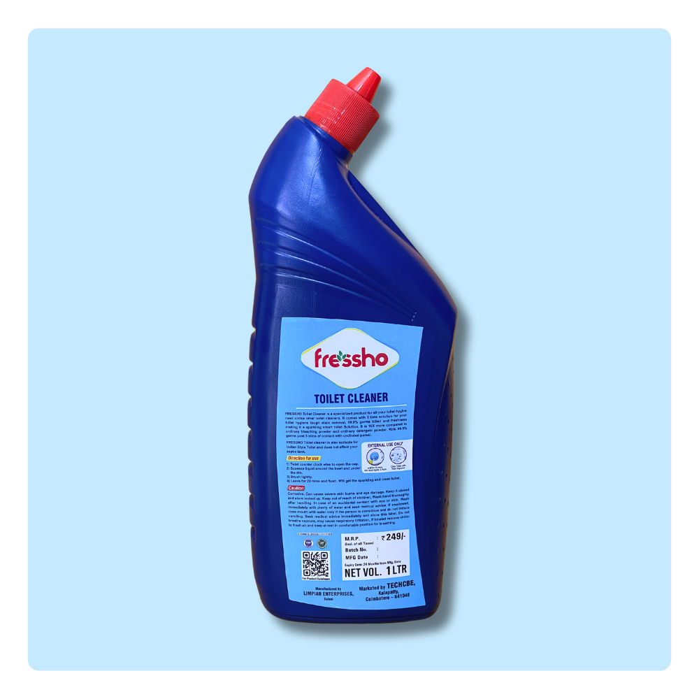 Toilet Cleaner - Removes Tough Stains and Odour - 1 Litre