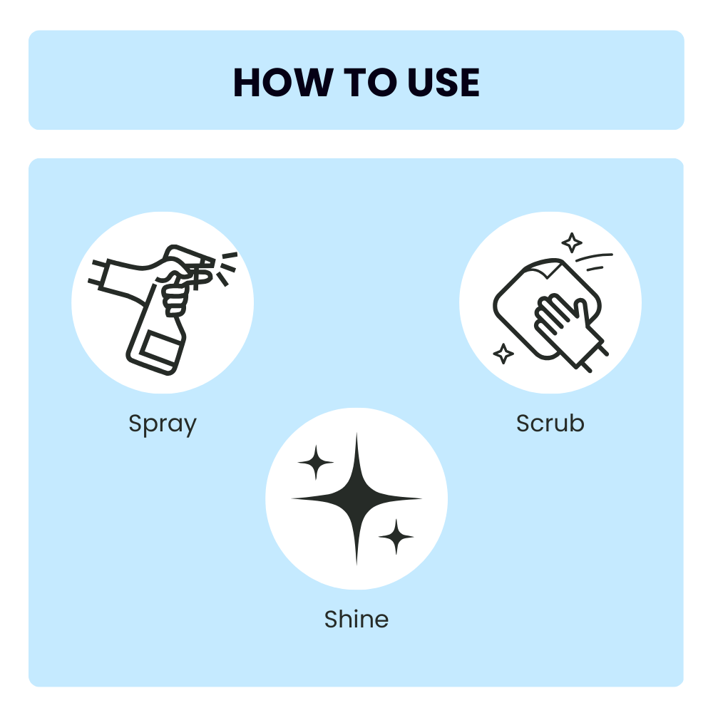 Glass and Multi-Surface Cleaner β Streak-Free Shine | 500 ML