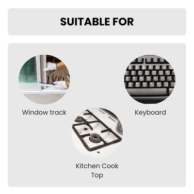 Multifunctional Gap Cleaning Brush – Deep Clean Kitchen Tiles, Bathroom Gaps & Window Tracks