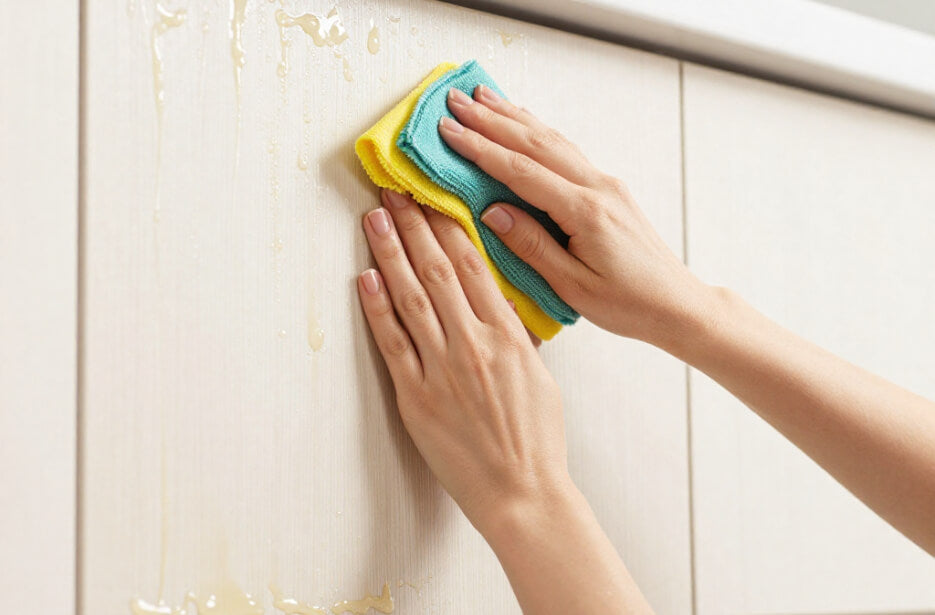 How to Remove Grease From Kitchen Cabinets