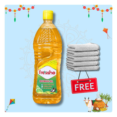 Dishwash Gel - Grease Removal With No Residue - 1 Litre