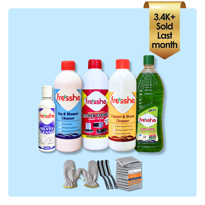 Ultimate Home Cleaning Kit - Complete Household Cleaning Essentials Set