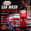 Fressho Car Wash Kit -  Snow Foam Car Shampoo (500 ML), Foam Sprayer, Double Side Duster Gloves, Microfiber Cloth | Complete Interior & Exterior Car Cleaning Accessories