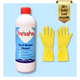 Tap and Shower Cleaner with Protective Rubber Gloves