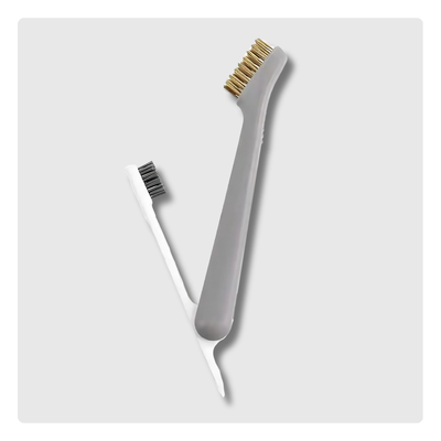 2 in 1 Mini Wire Brush Set (Multicolor)