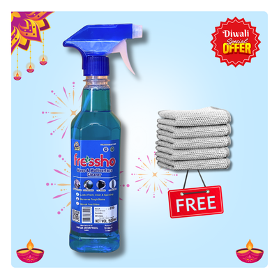 Glass and Multi-Surface Cleaner – Streak-Free Shine | 500 ML