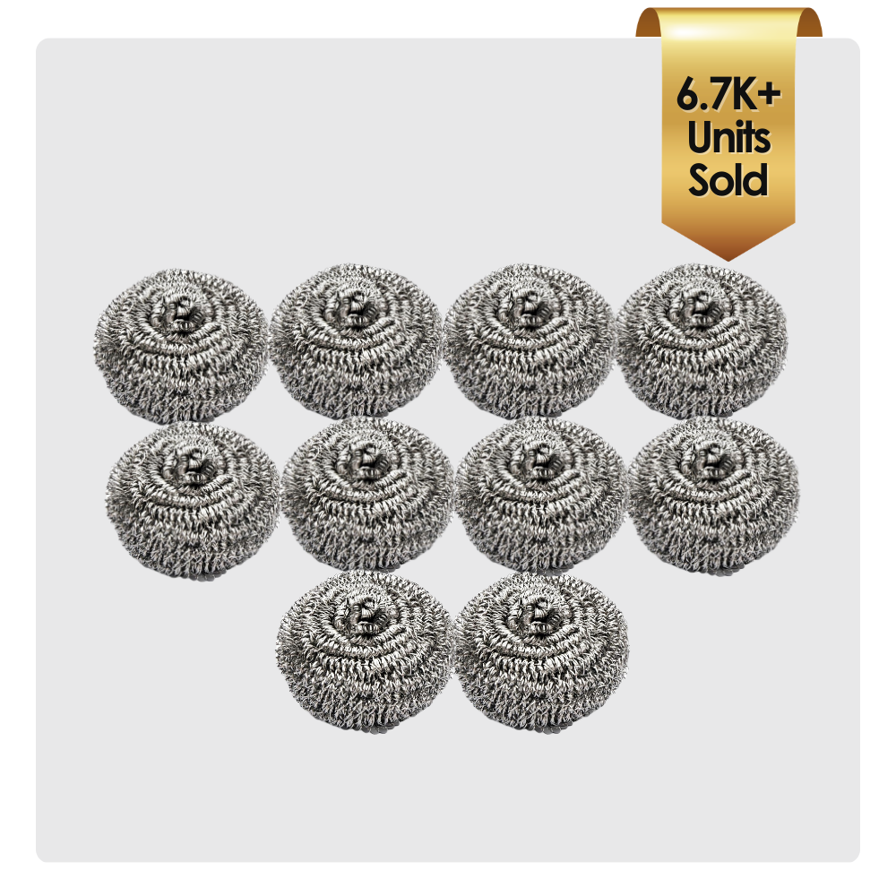 Stainless Steel Scrubber – Heavy Duty Utensil Cleaning