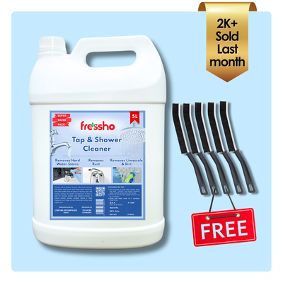Fressho Tap & Shower Cleaner - 5 Litre | Limescale & Stain Remover