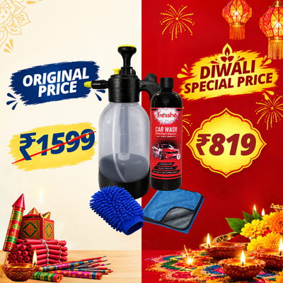 Car Wash Kit | Complete Interior & Exterior Car Cleaning Accessories
