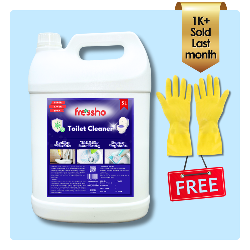 Toilet Cleaner - 5 Litre | Powerful Germ & Stain Remover