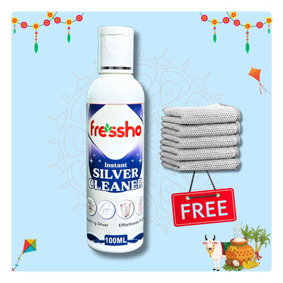 Silver Cleaner - Instant Silver Polish & Shine Restorer - No Silver Loss