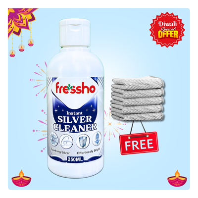 Silver Cleaner - Instant Silver Polish & Shine Restorer - No Silver Loss