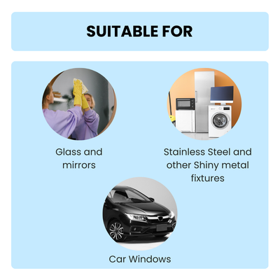 Glass and Multi-Surface Cleaner – Streak-Free Shine | 500 ML