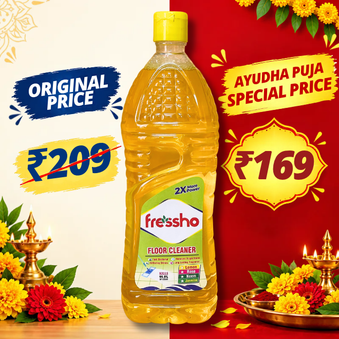 Floor Cleaner - Tough on Germs & Dirt - Refresing Fragrance - 1 Litre
