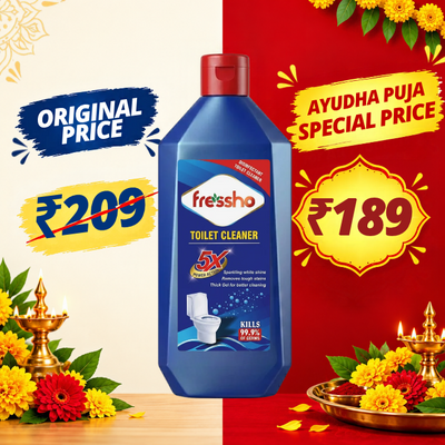 Toilet Cleaner - Removes Tough Stains and Odour - 1 Litre