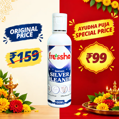 Silver Cleaner - Instant Silver Polish & Shine Restorer - No Silver Loss