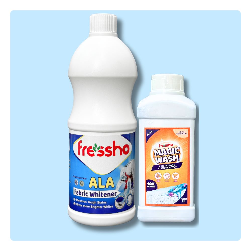 Ala Fabric Whitener & Magic Wash Combo - Complete Fabric Care