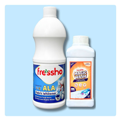 Ala Fabric Whitener & Magic Wash Combo - Complete Fabric Care