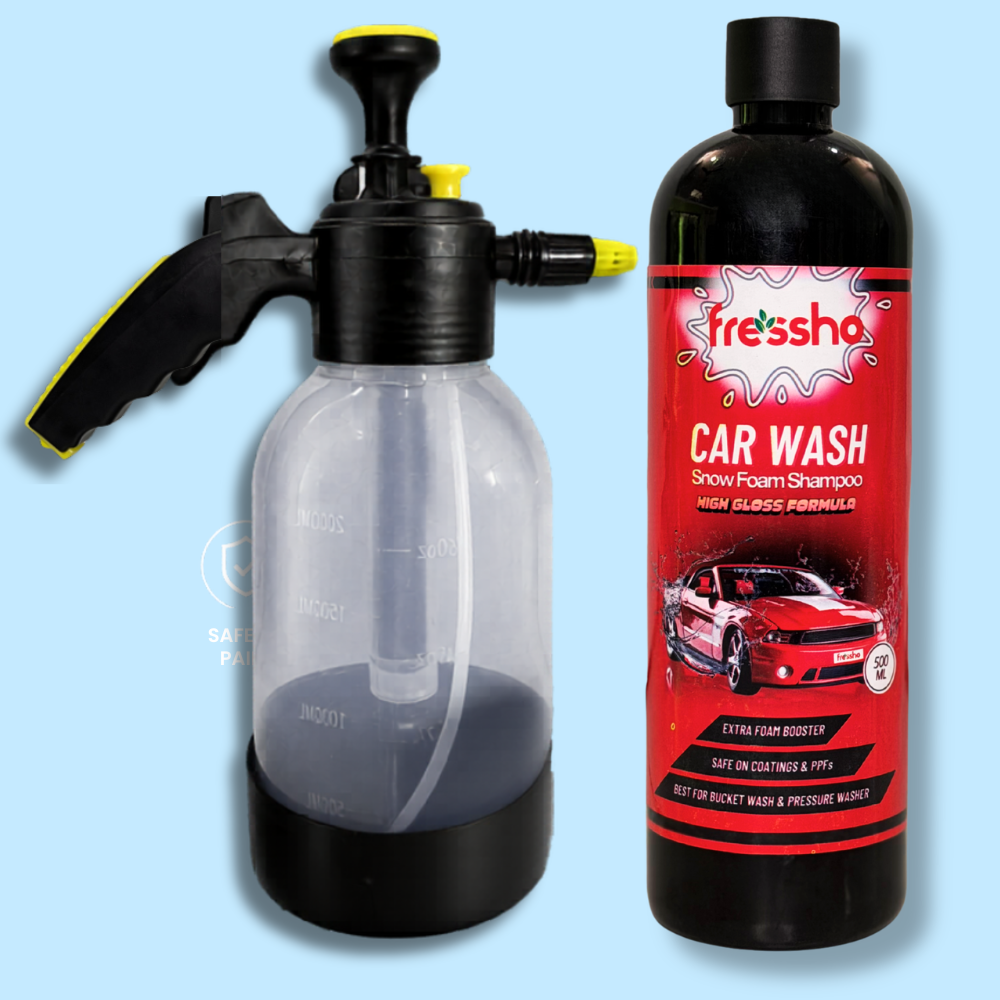 Car Wash Snow Foam Shampoo and Sprayer