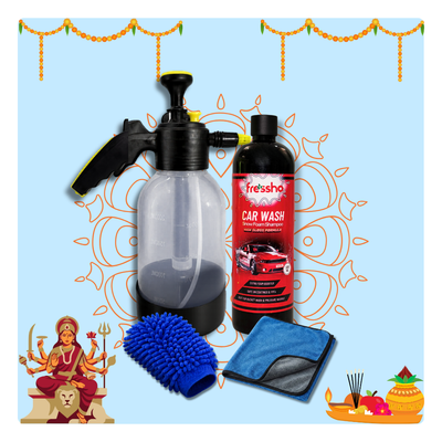Car Wash Kit | Complete Interior & Exterior Car Cleaning Accessories