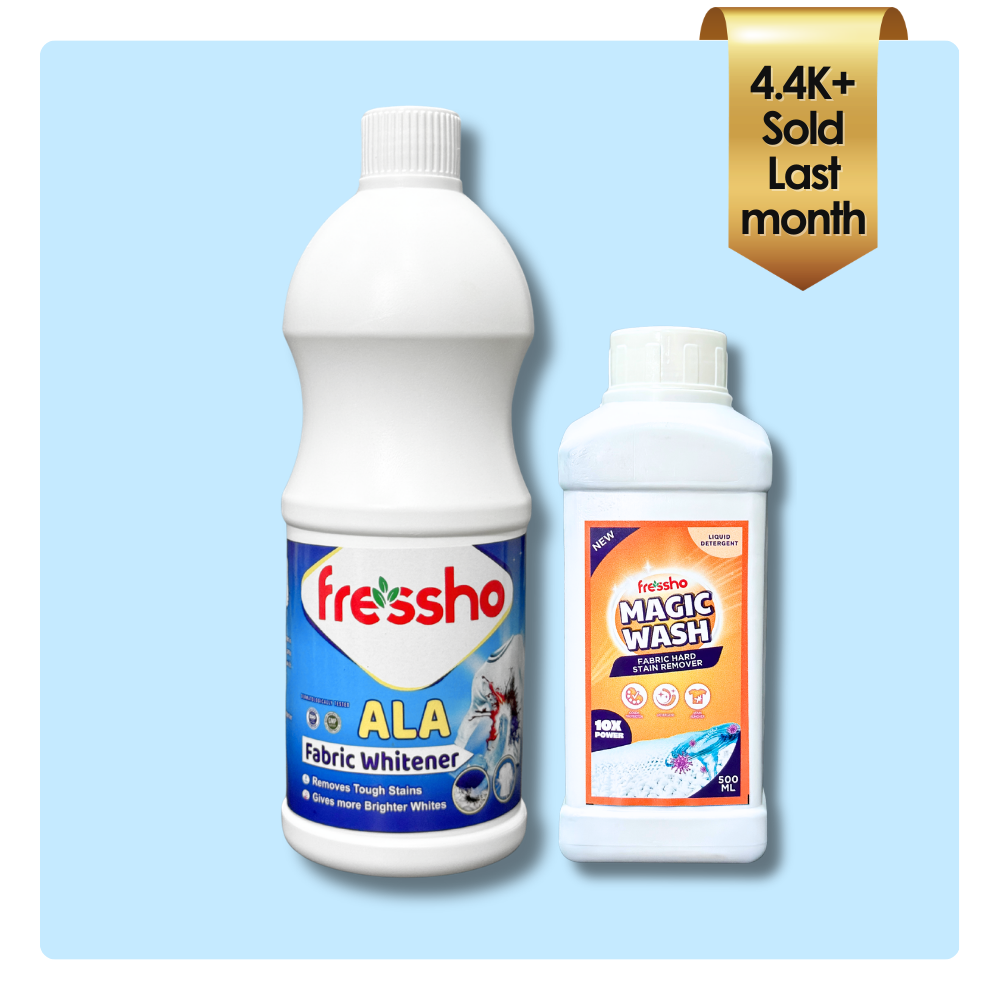 Ala Fabric Whitener & Magic Wash Combo - Complete Fabric Care