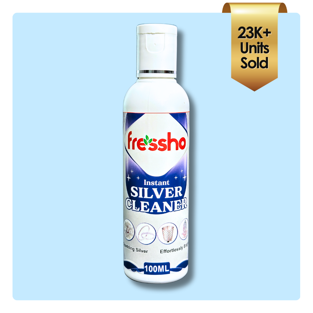 Silver Cleaner - Instant Silver Polish & Shine Restorer - No Silver Loss