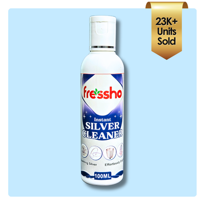 Silver Cleaner - Instant Silver Polish & Shine Restorer - No Silver Loss