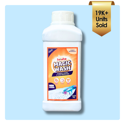 Magic Wash – Tough Stain Remover for Everyday Fabrics - 500 ML