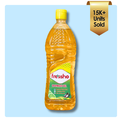 Dishwash Gel - Grease Removal With No Residue - 1 Litre