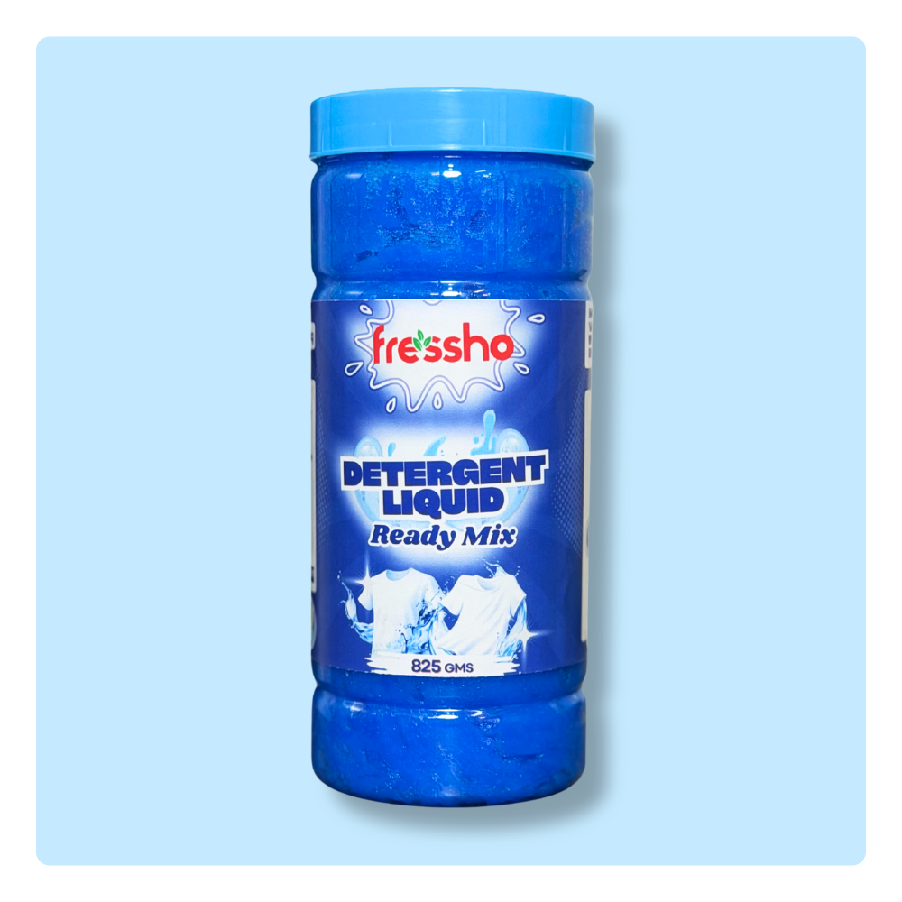 Fressho Dishwash Gel + Detergent Liquid Ready Mix Combo