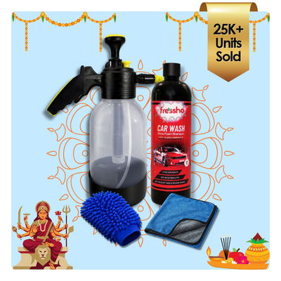 Car Wash Kit | Complete Interior & Exterior Car Cleaning Accessories