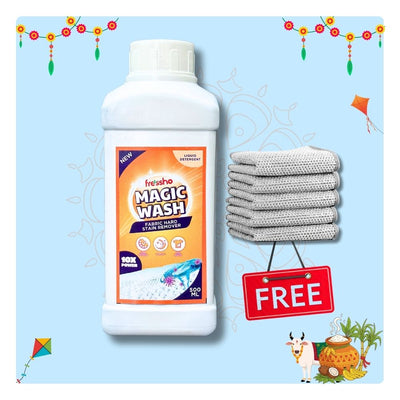 Magic Wash – Tough Stain Remover for Everyday Fabrics - 500 ML
