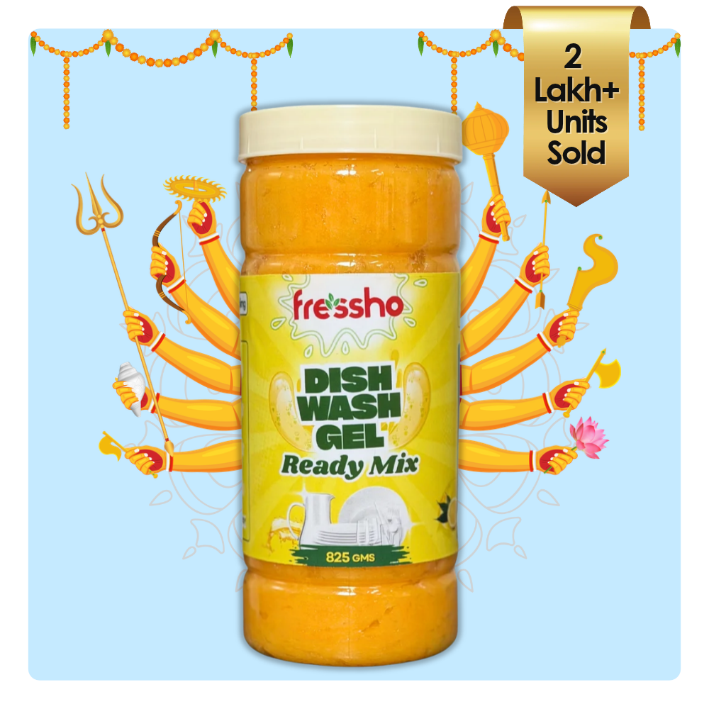 Fressho Dishwash Gel Ready Mix Concentrate