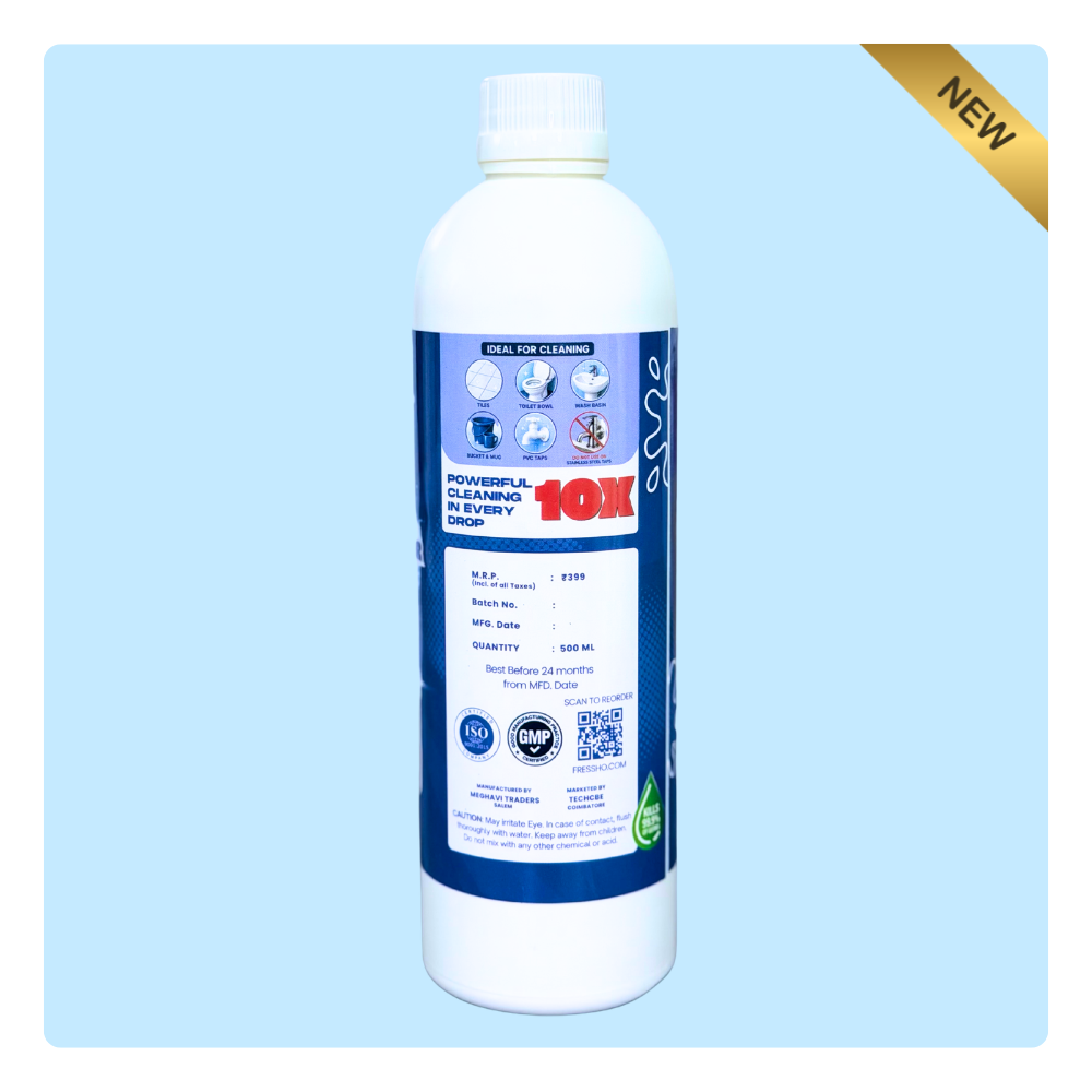 Fressho Bathroom Tiles Cleaner (500 ML) | Deep Cleaning Formula for Bathroom Floor & Wall Tile