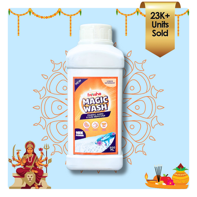 Magic Wash – Tough Stain Remover for Everyday Fabrics - 500 ML