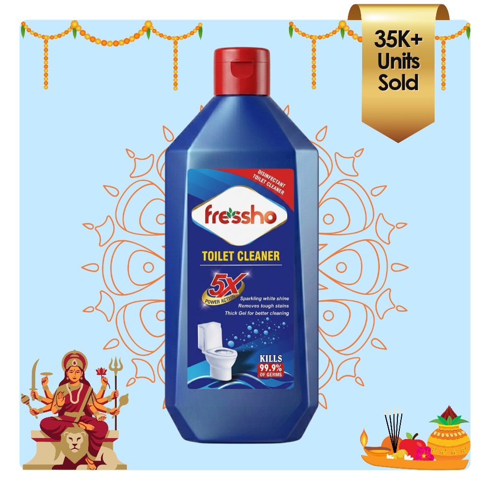 Toilet Cleaner - Removes Tough Stains and Odour - 1 Litre