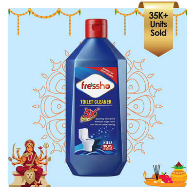 Toilet Cleaner - Removes Tough Stains and Odour - 1 Litre