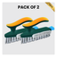 4-in-1 Multi-Functional Tile and Grout Cleaning Brush | Bathroom & Kitchen Cleaning Brush