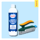 Heavy Duty Bathroom Cleaning Kit - Tiles and Bathroom Cleaner + 4-in-1 Grout Cleaning Brush for Just Rs.299
