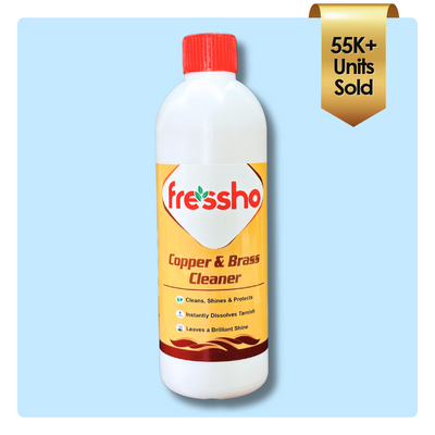 Pooja Items Cleaner – Copper & Brass Polish - No Metal Loss - 500 ML