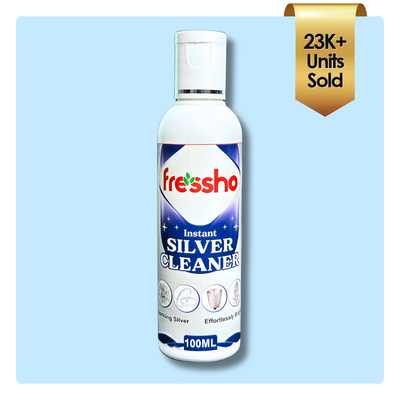 Silver Cleaner - Instant Silver Polish & Shine Restorer - No Silver Loss