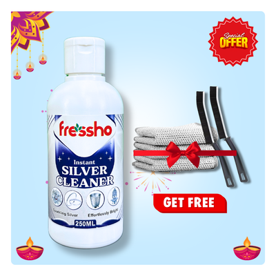 Silver Cleaner - Instant Silver Polish & Shine Restorer - No Silver Loss