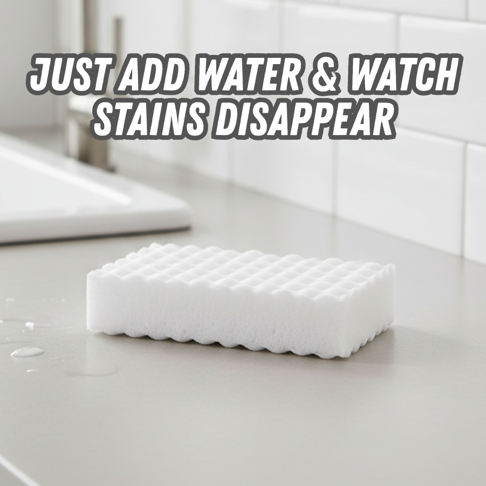 Magic Eraser - Multipurpose Cleaning Sponge for Tough Stains & Marks