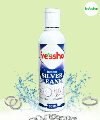 Silver Cleaner - Instant Silver Polish & Shine Restorer - No Silver Loss - 100ML